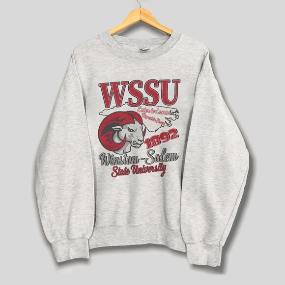 1892 Vintage WSSU Sweatshirt, Retro Winston-Salem State University Shirt - Picture 1 of 2